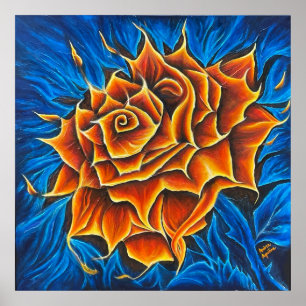 Poster Flor dançante