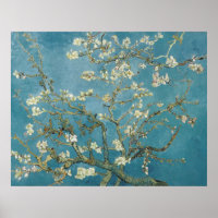 Flor de amêndoa de Vincent van Gogh (1890)