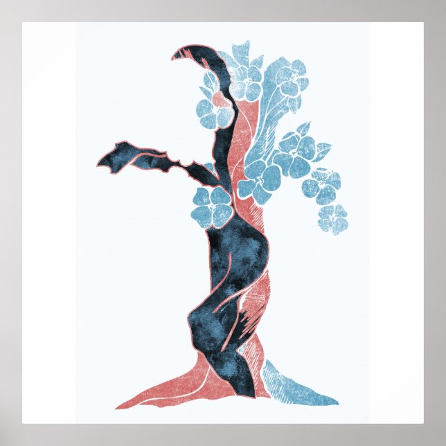 Poster Flor de Árvore (Frente)