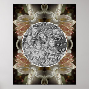 Poster Flor de Azaléia em Flor Criar Sua Própria Foto