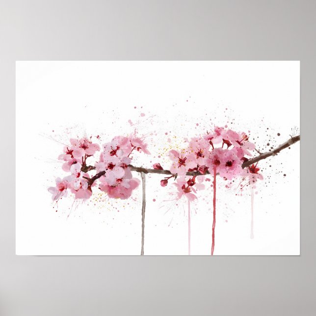 Poster Flor de Cerejeira (Frente)
