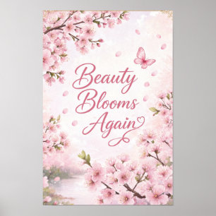 Poster Flor de Cerejeira: A Beleza Floresce Novamente