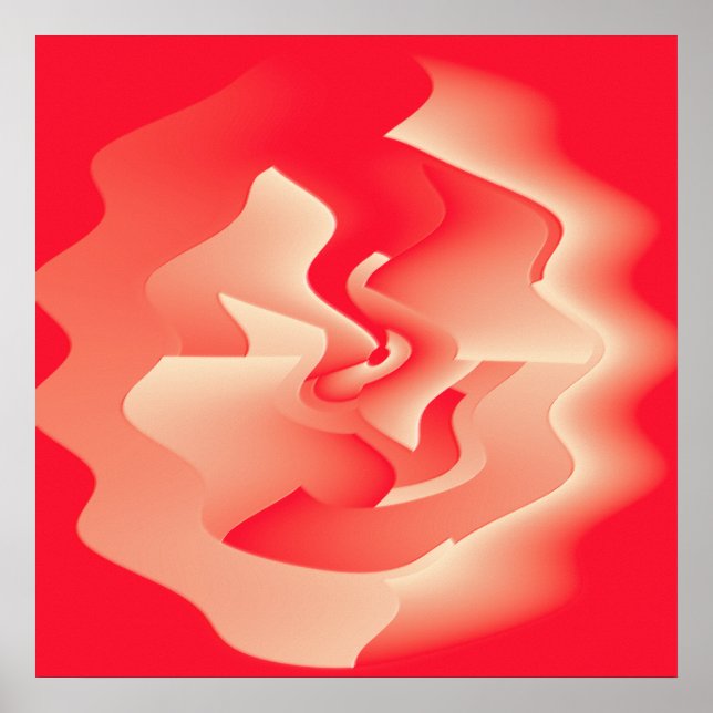 Poster flor de coral (Frente)