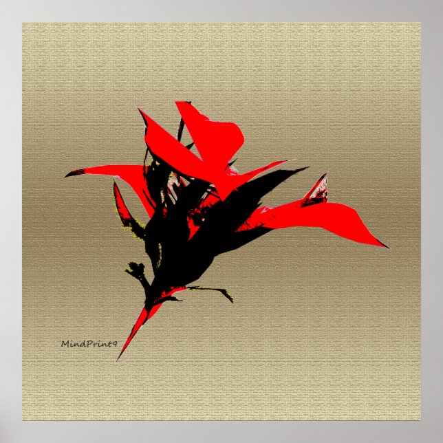 Poster Flor de Desejo (Frente)