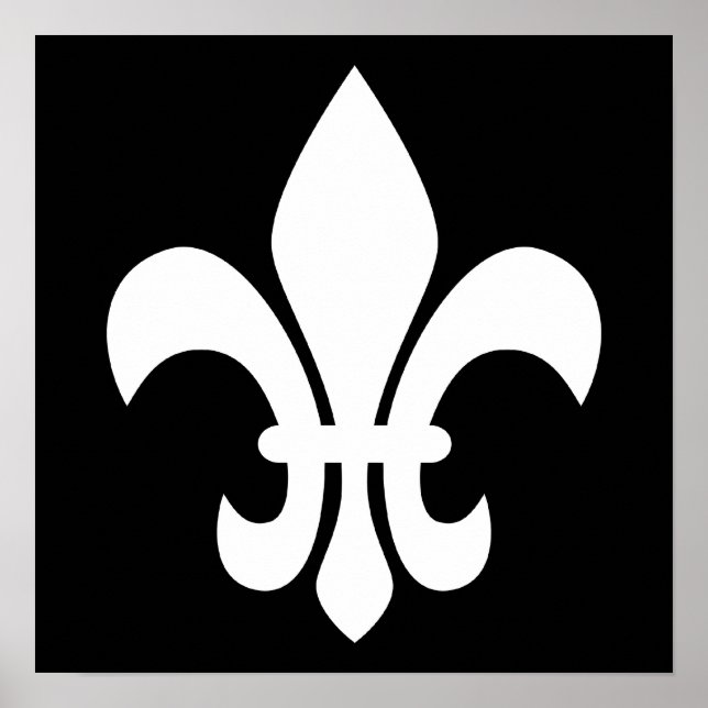 Póster Flor de Lis (Frente)