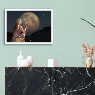 Poster Flor de Lua