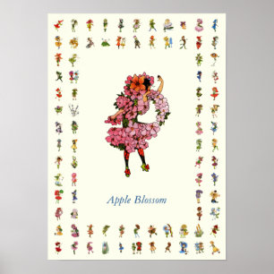 Póster Flor de Maçã
