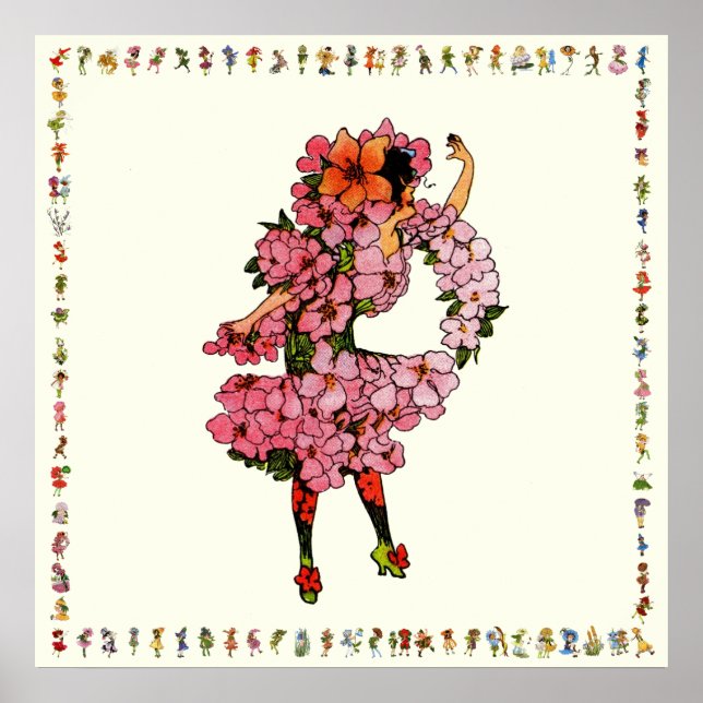 Póster Flor de Maçã (Frente)