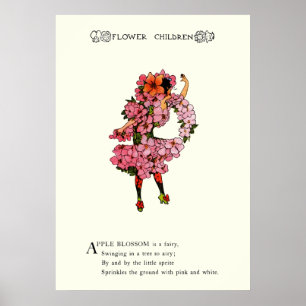 Póster Flor de Maçã