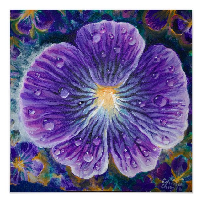 Póster Flor de mangueira (Frente)