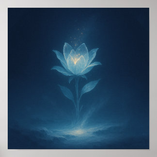 Poster Flor de Meia-Noite
