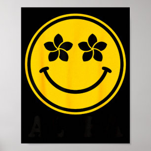 Poster Flor de plumeria sorriso aloha havaí praia verão