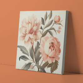 POSTER FLOR DE VINTAGEM PARA A ESTAÇÃO DE PRIMAVERA