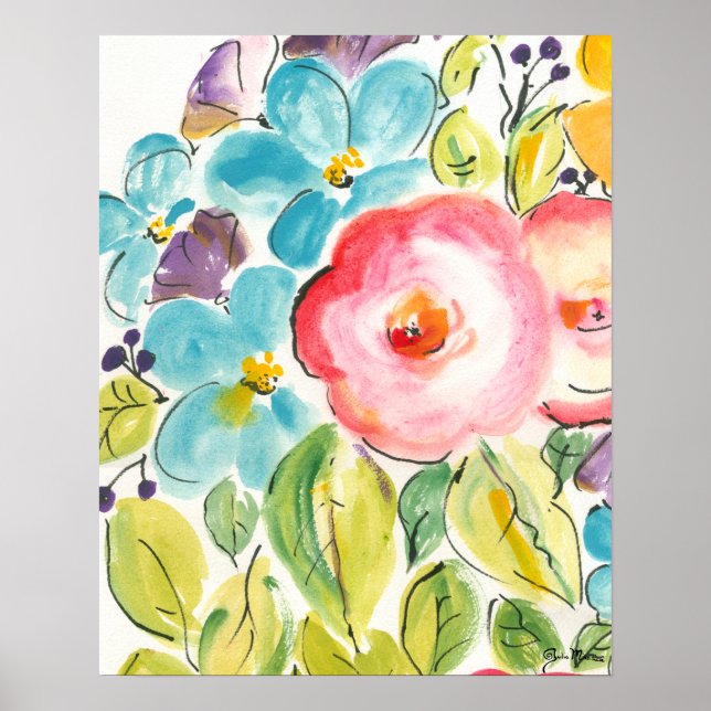 Póster Flor - Delícia II (Frente)