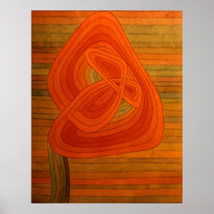 Poster Flor do solitário de Paul Klee