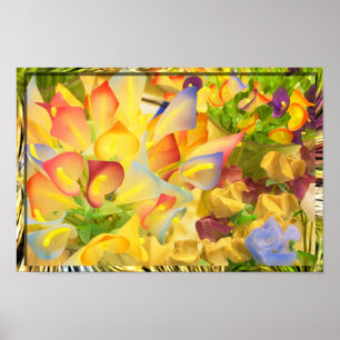 Póster Flor estranha