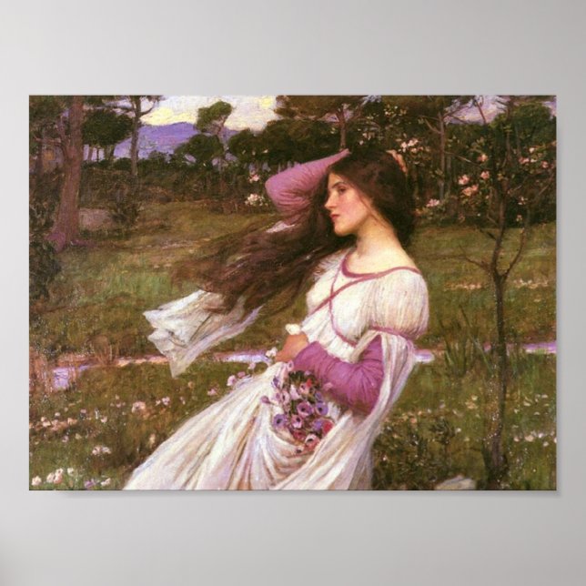 Póster Flor Girl (Frente)