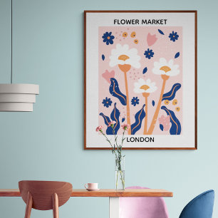 Poster Flor Market Editable London