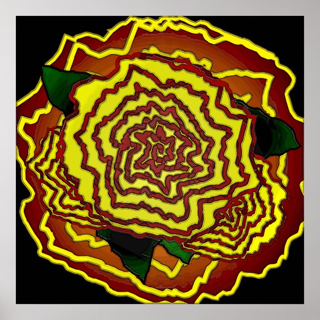 Poster flor mexicana (Frente)