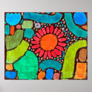Poster Flor no Vale, Klee