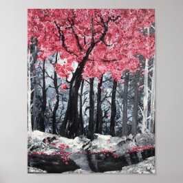 Poster Flor perto do rio