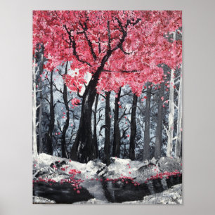 Poster Flor perto do rio