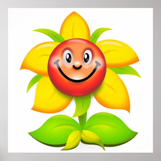 PÓSTER FLOR ROSTO (Frente)