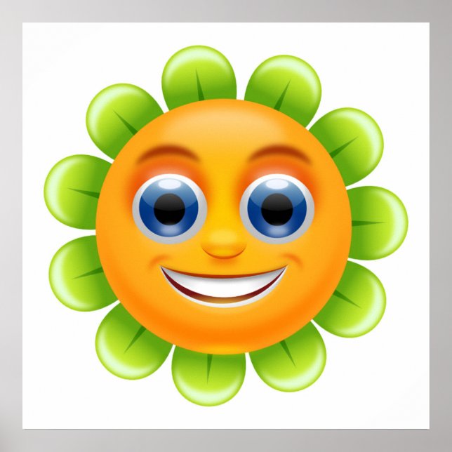 PÓSTER FLOR ROSTO (Frente)