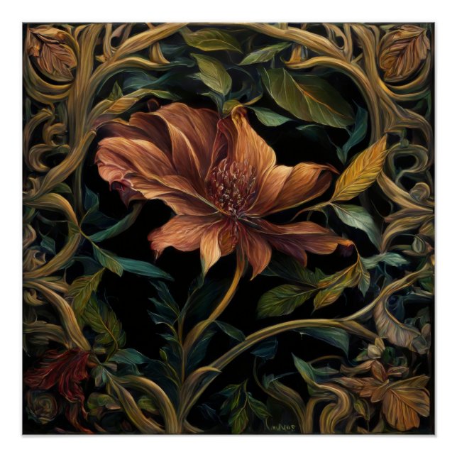 Póster Flor selvagem (Frente)