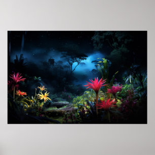 Poster Flor Selvagem Calma Natureza Tranquilo Paz