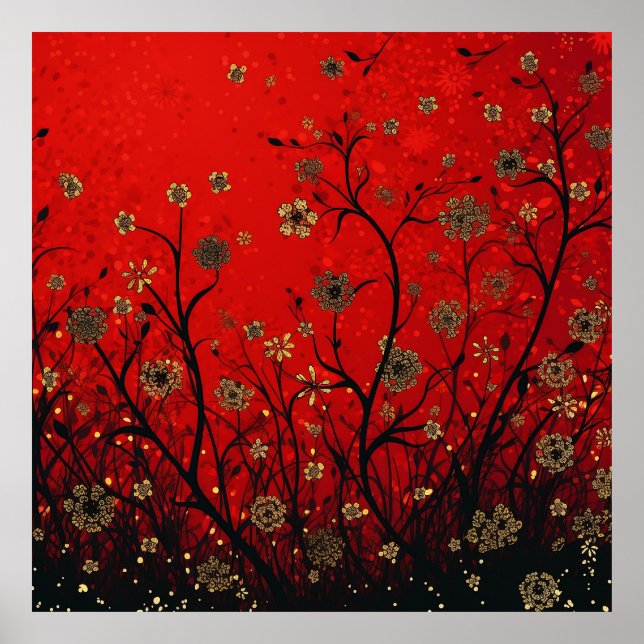 Poster Flor selvagem dos prados (Frente)