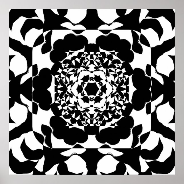 Poster flor Tropical (Frente)