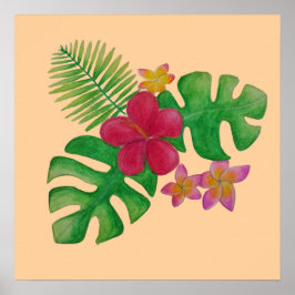 Poster Flor tropical