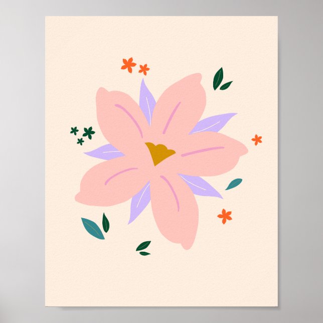 Poster Flor tropical | 02 (Frente)