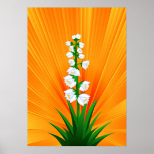 Poster Flor Yucca