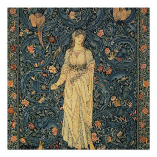 Póster Flora antiga de William Morris