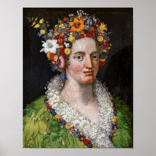 Poster Flora   Giuseppe Arcimboldo  