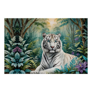 Póster Flora Selva Branca de Tigre