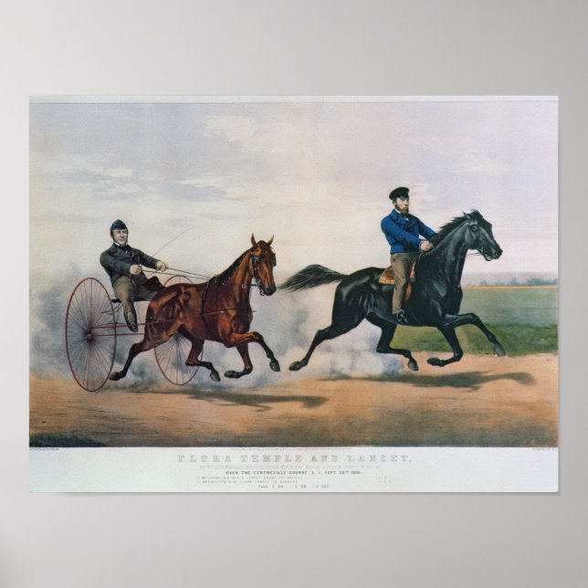 Póster Flora Temple e Lancet (Frente)