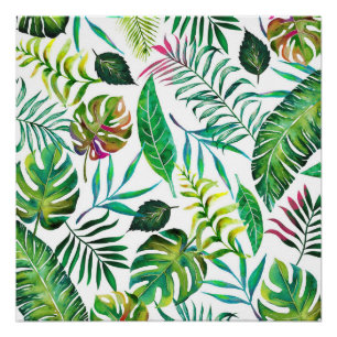 Póster Flora Tropical