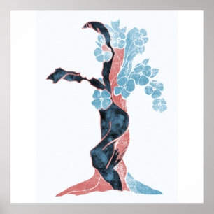 Poster Floração da Árvore