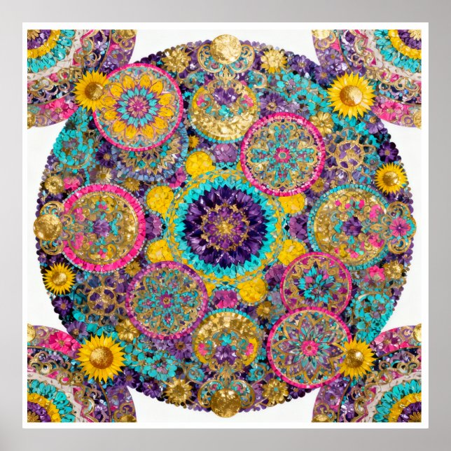 Poster Floral (Frente)