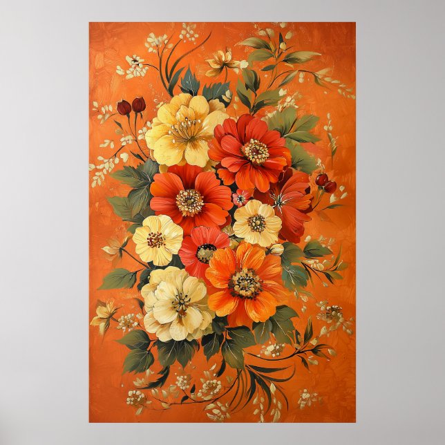 Poster Floral 1300 (Frente)
