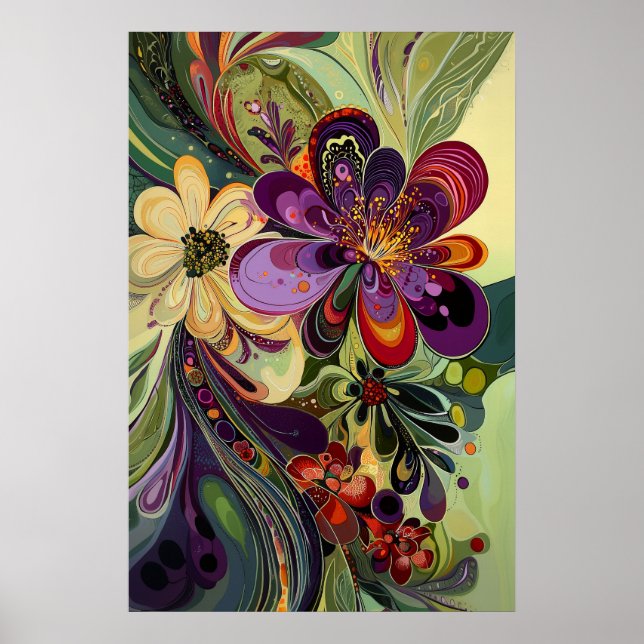 Poster Floral 1370 (Frente)