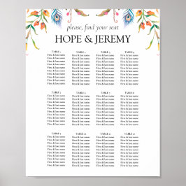 Poster Floral Botânico Flórida Flagrante