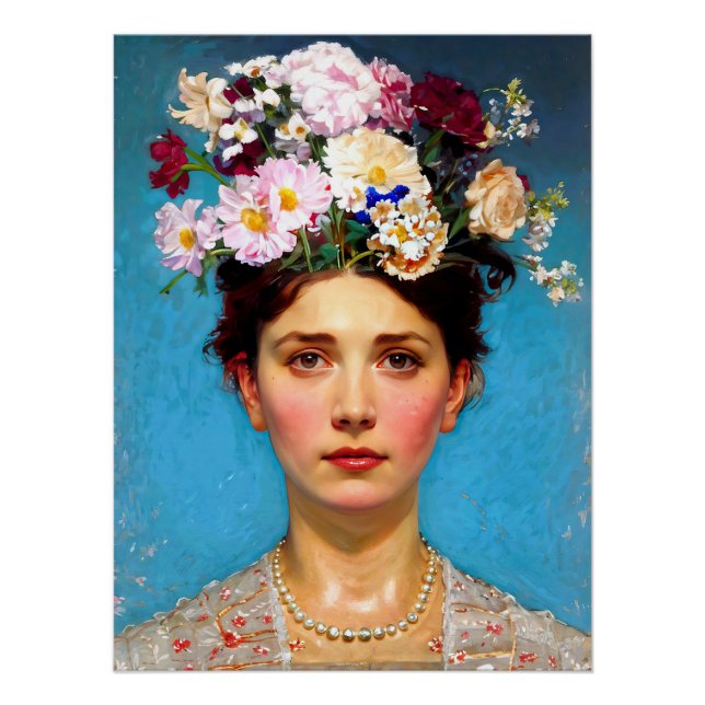 Póster Floral Flair Ruth - Art & Floral Society (Frente)