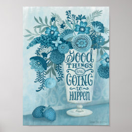 Poster Floral Inspiracional