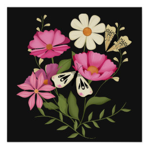 Póster Floral primavera