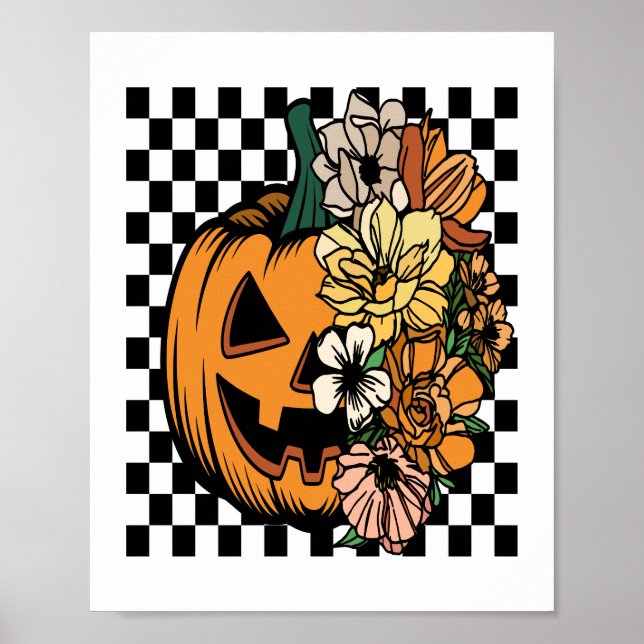 Poster Floral Pumpkin (Frente)