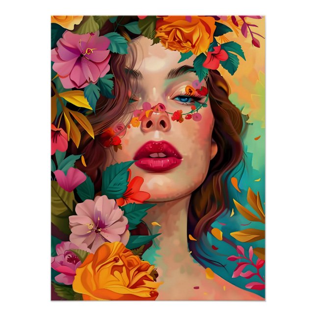Póster Floral Reverie (Frente)